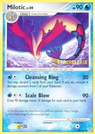 Milotic (70/147) (Prerelease Promo) [Nintendo: Black Star Promos] | Exor Games Truro