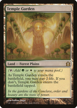 Temple Garden [Return to Ravnica] | Exor Games Truro