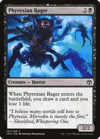 Phyrexian Rager [Iconic Masters] | Exor Games Truro