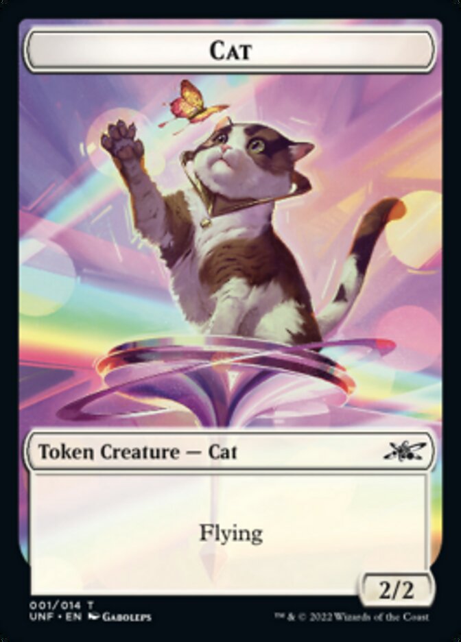 Cat Token [Unfinity Tokens] | Exor Games Truro