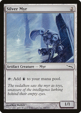 Silver Myr [Mirrodin] | Exor Games Truro