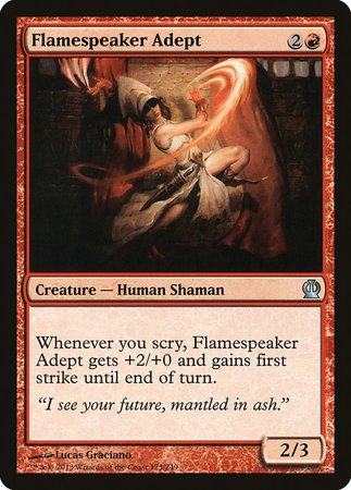 Flamespeaker Adept [Theros] | Exor Games Truro