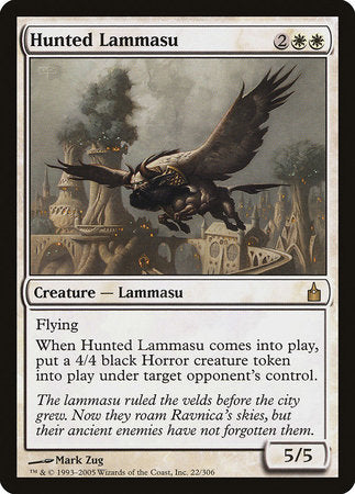 Hunted Lammasu [Ravnica: City of Guilds] | Exor Games Truro