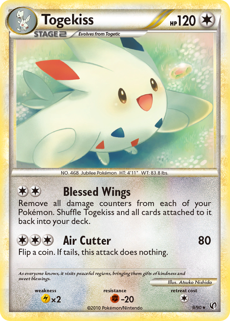 Togekiss (9/90) [HeartGold & SoulSilver: Undaunted] | Exor Games Truro