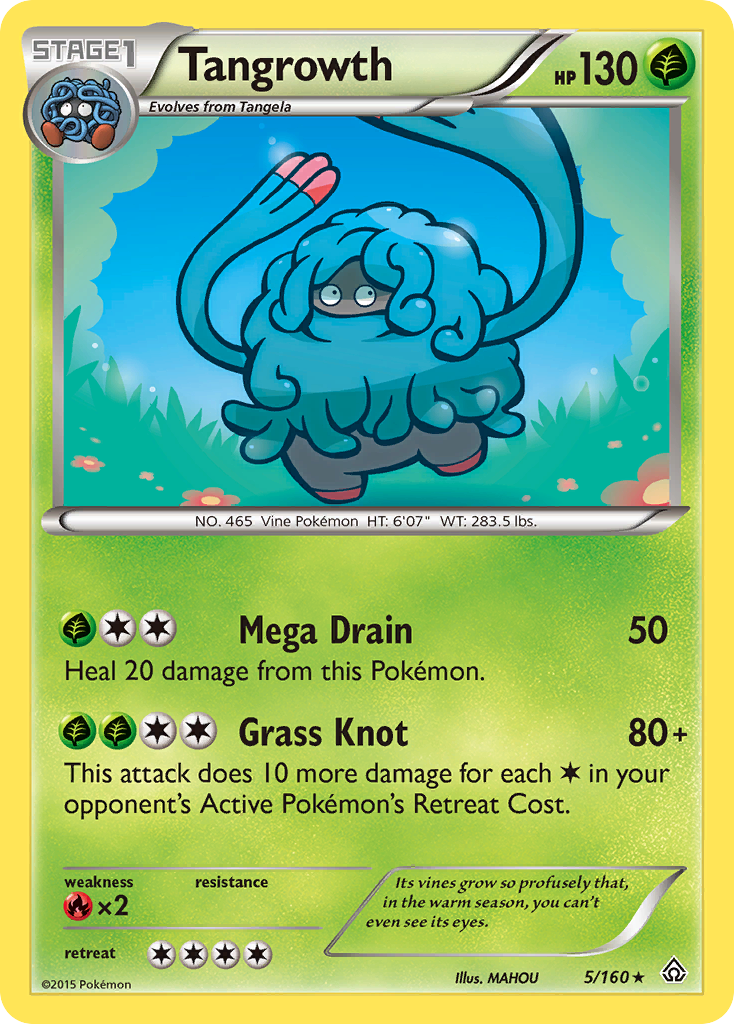 Tangrowth (5/160) [XY: Primal Clash] | Exor Games Truro