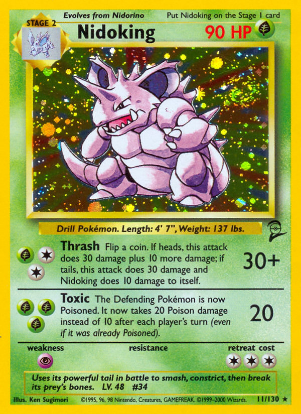 Nidoking (11/130) [Base Set 2] | Exor Games Truro