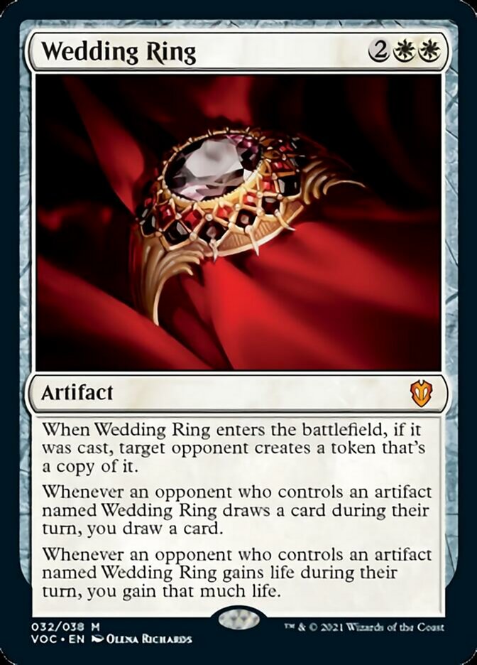 Wedding Ring [Innistrad: Crimson Vow Commander] | Exor Games Truro