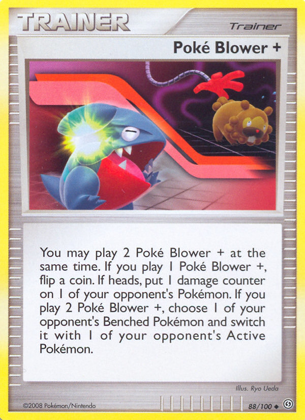 Poke Blower + (88/100) [Diamond & Pearl: Stormfront] | Exor Games Truro