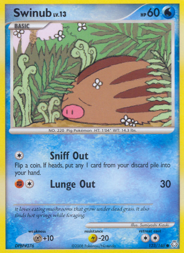 Swinub (123/146) [Diamond & Pearl: Legends Awakened] | Exor Games Truro