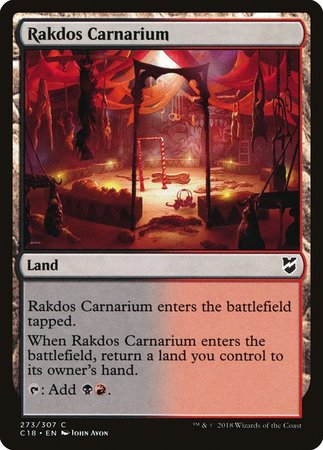 Rakdos Carnarium [Commander 2018] | Exor Games Truro