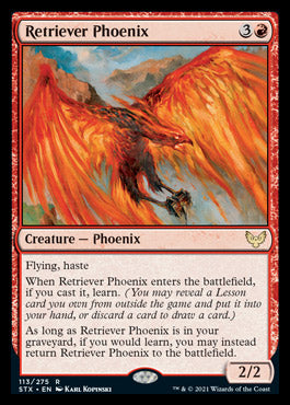 Retriever Phoenix [Strixhaven: School of Mages] | Exor Games Truro
