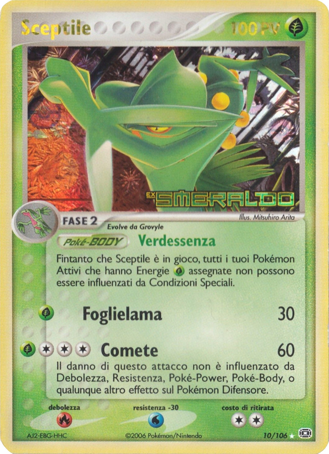 Sceptile (10/106) (Stamped) [EX: Emerald] | Exor Games Truro