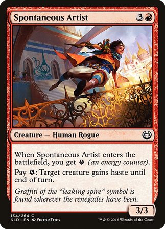 Spontaneous Artist [Kaladesh] | Exor Games Truro