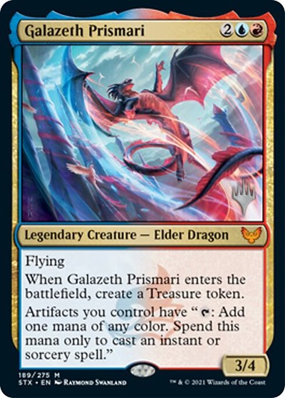 Galazeth Prismari (Promo Pack) [Strixhaven: School of Mages Promos] | Exor Games Truro
