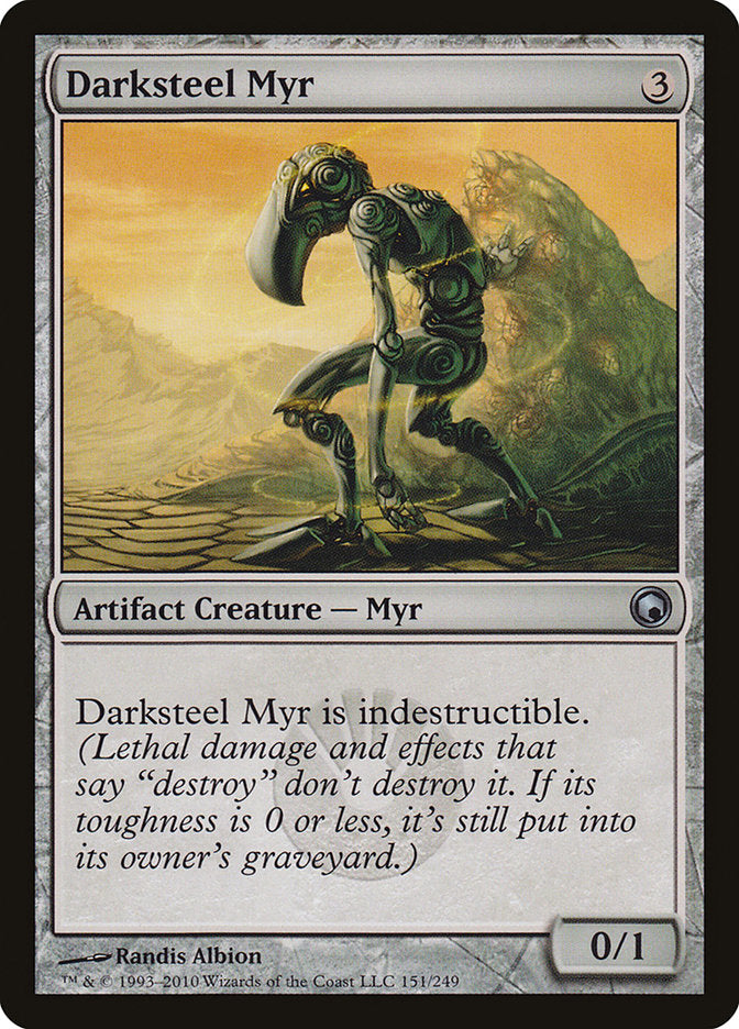 Darksteel Myr [Scars of Mirrodin] | Exor Games Truro