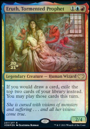 Eruth, Tormented Prophet [Innistrad: Crimson Vow Prerelease Promos] | Exor Games Truro