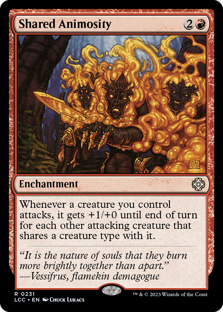Shared Animosity [The Lost Caverns of Ixalan Commander] | Exor Games Truro