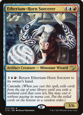 Etherium-Horn Sorcerer [Commander 2015] | Exor Games Truro