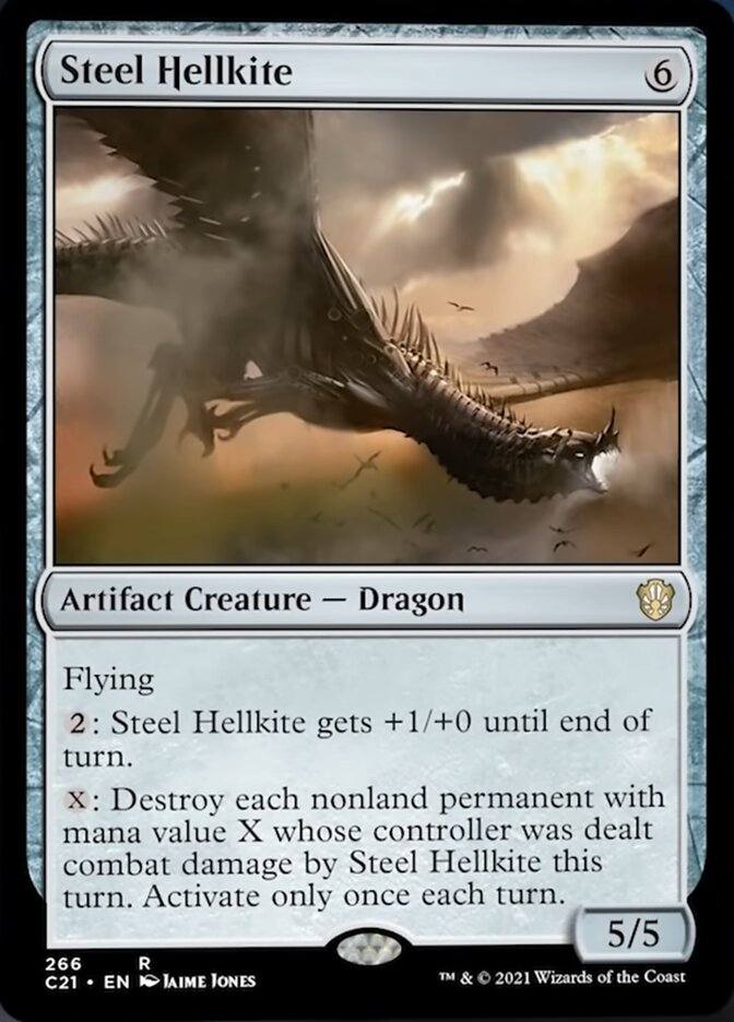 Steel Hellkite [Commander 2021] | Exor Games Truro