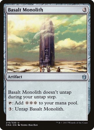 Basalt Monolith [Commander Anthology] | Exor Games Truro