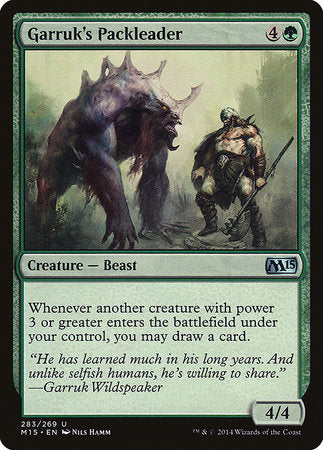 Garruk's Packleader [Magic 2015] | Exor Games Truro