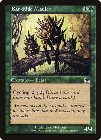 Barkhide Mauler [Onslaught] | Exor Games Truro