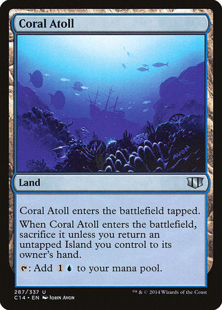 Coral Atoll [Commander 2014] | Exor Games Truro