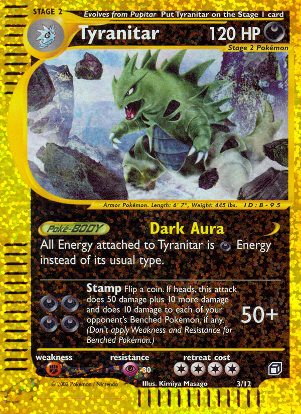 Tyranitar (3/12) [Box Topper] | Exor Games Truro