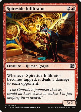 Spireside Infiltrator [Kaladesh] | Exor Games Truro