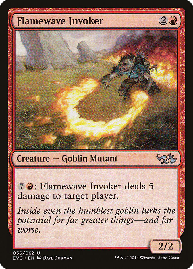 Flamewave Invoker (Elves vs. Goblins) [Duel Decks Anthology] | Exor Games Truro
