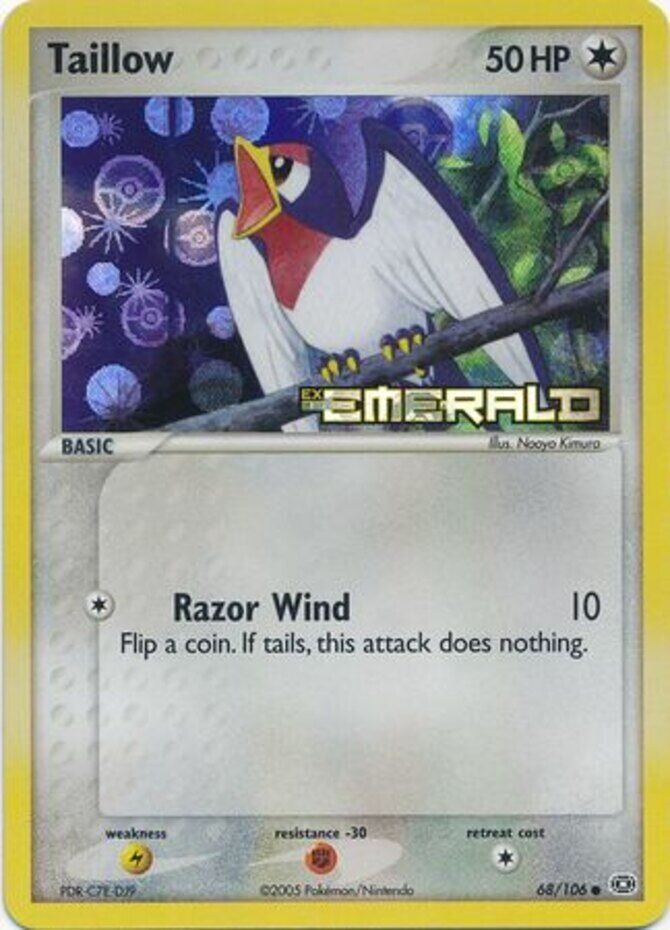 Taillow (68/106) (Stamped) [EX: Emerald] | Exor Games Truro