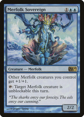 Merfolk Sovereign [Magic 2010] | Exor Games Truro