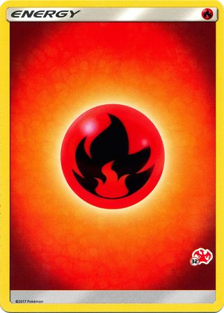 Fire Energy (Charizard Stamp #32) [Battle Academy 2020] | Exor Games Truro