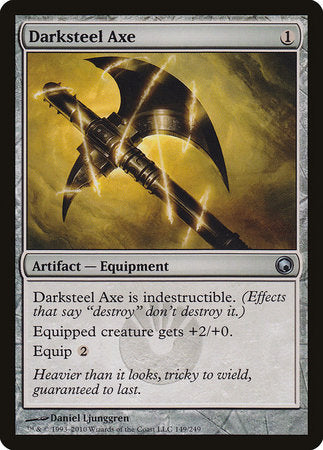 Darksteel Axe [Scars of Mirrodin] | Exor Games Truro