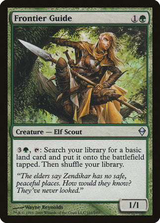 Frontier Guide [Zendikar] | Exor Games Truro