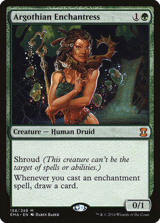 Argothian Enchantress [Eternal Masters] | Exor Games Truro