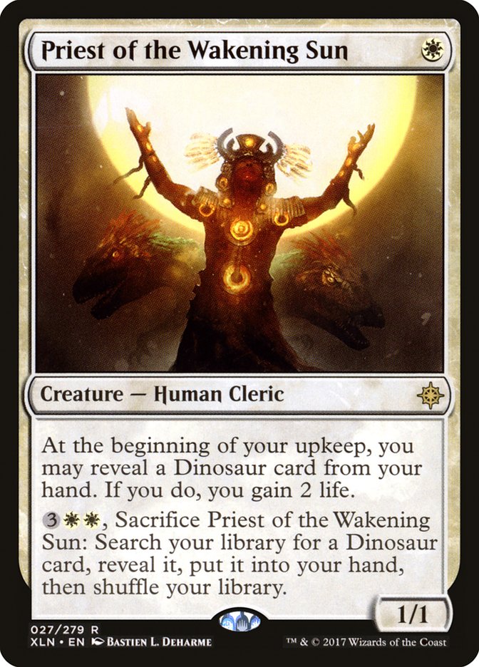 Priest of the Wakening Sun [Ixalan] | Exor Games Truro