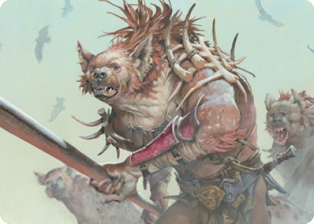 Gnoll Art Card [Dungeons & Dragons: Adventures in the Forgotten Realms Art Series] | Exor Games Truro