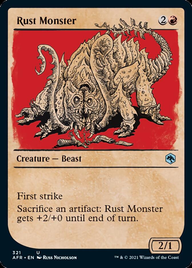 Rust Monster (Showcase) [Dungeons & Dragons: Adventures in the Forgotten Realms] | Exor Games Truro