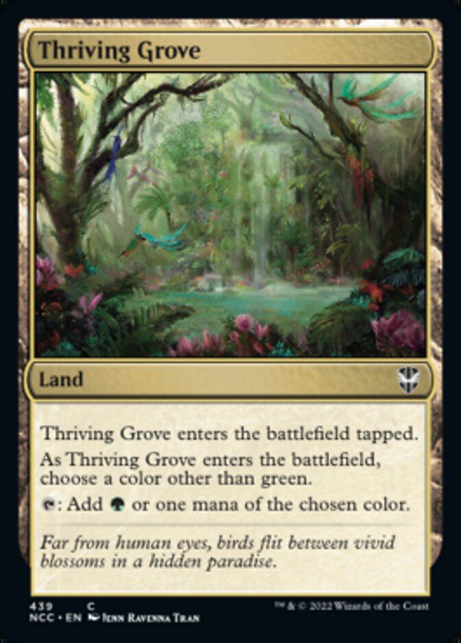 Thriving Grove [Streets of New Capenna Commander] | Exor Games Truro