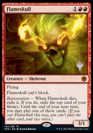 Flameskull (Promo Pack) [Dungeons & Dragons: Adventures in the Forgotten Realms Promos] | Exor Games Truro