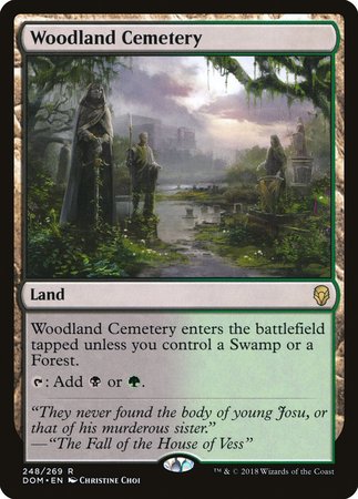 Woodland Cemetery [Dominaria] | Exor Games Truro