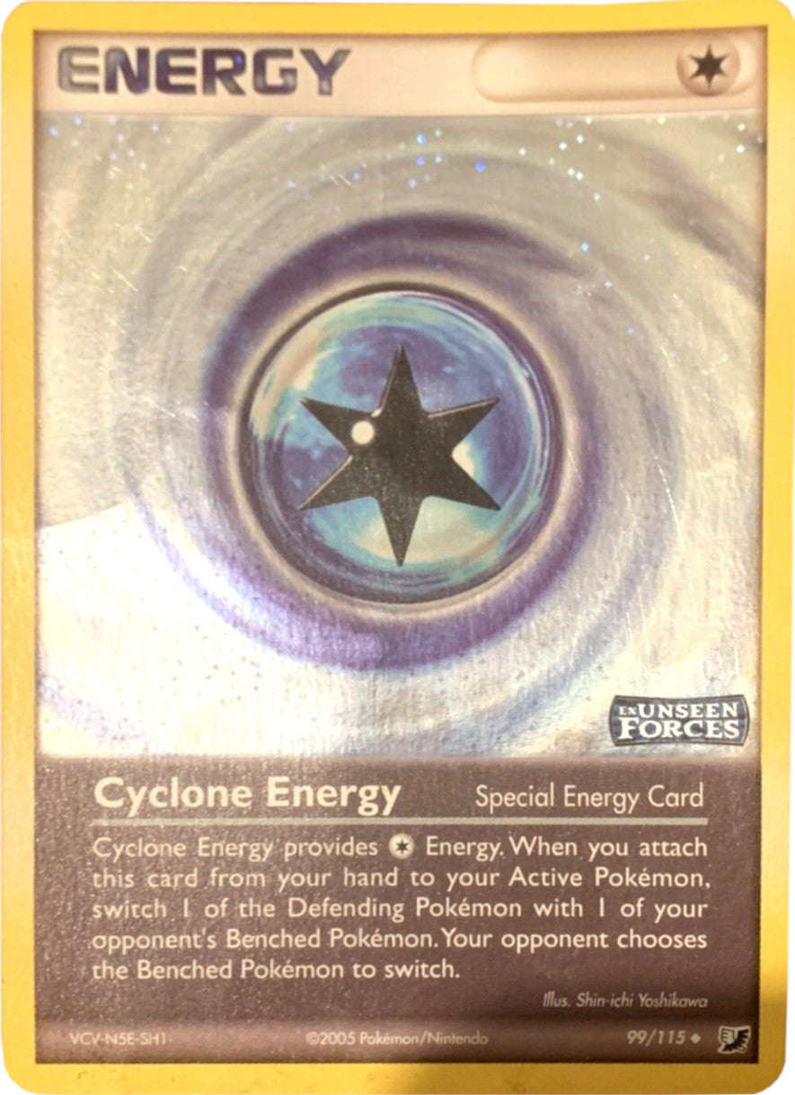 Cyclone Energy (99/115) (Stamped) [EX: Unseen Forces] | Exor Games Truro