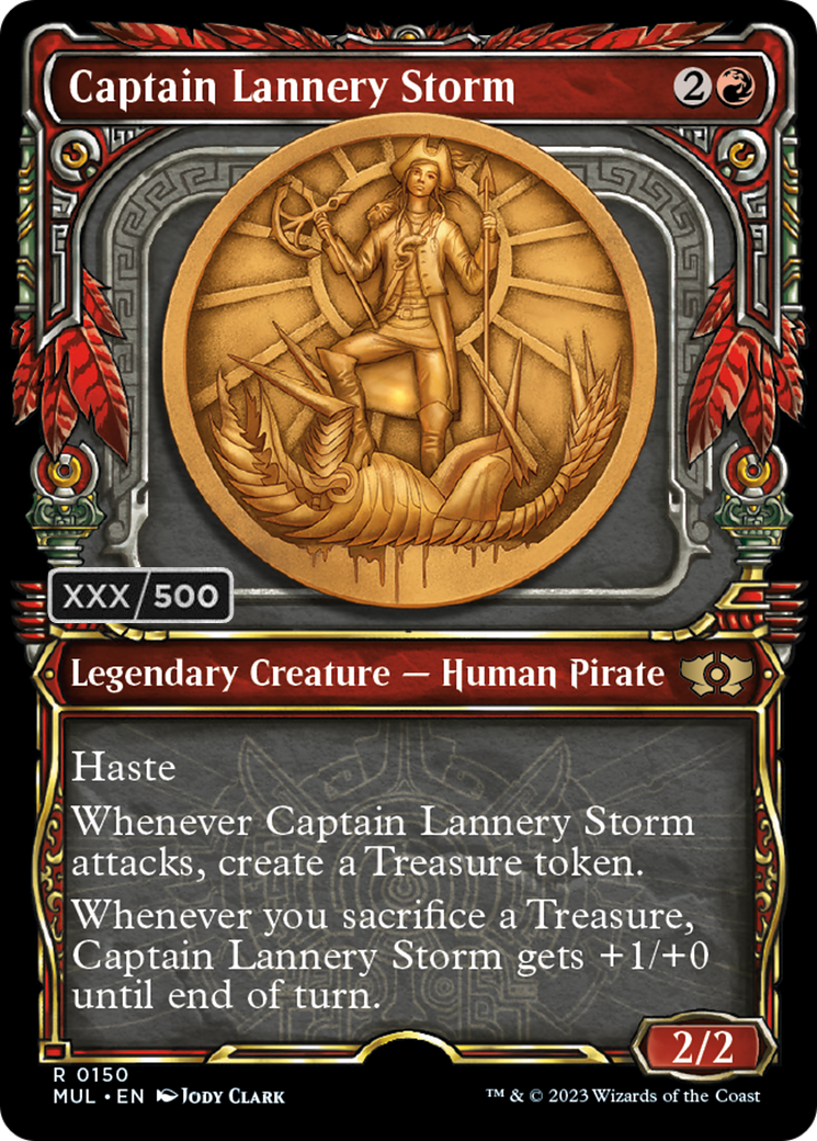 Captain Lannery Storm (Serialized) [Multiverse Legends] | Exor Games Truro