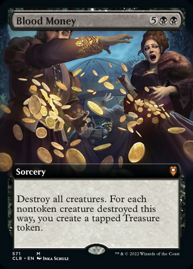 Blood Money (Extended Art) [Commander Legends: Battle for Baldur's Gate] | Exor Games Truro