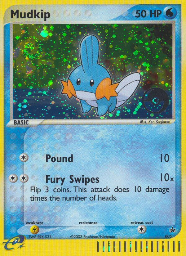 Mudkip (005) [Nintendo: Black Star Promos] | Exor Games Truro