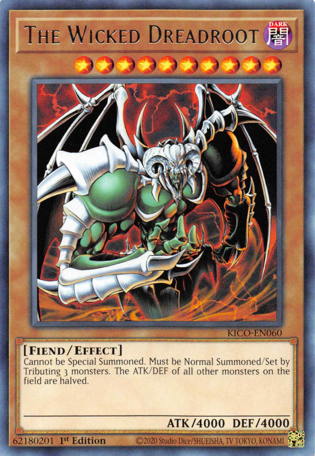 The Wicked Dreadroot [KICO-EN060] Rare | Exor Games Truro