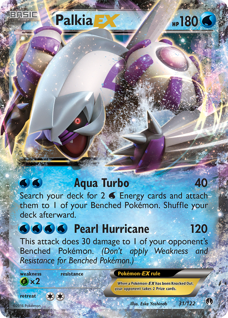 Palkia EX (31/122) [XY: BREAKpoint] | Exor Games Truro