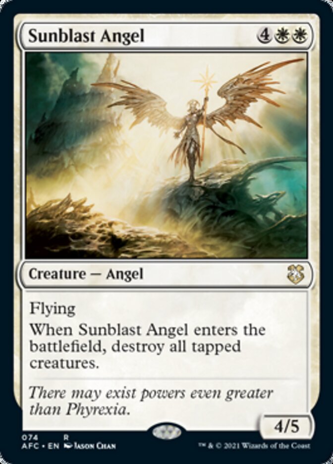 Sunblast Angel [Dungeons & Dragons: Adventures in the Forgotten Realms Commander] | Exor Games Truro