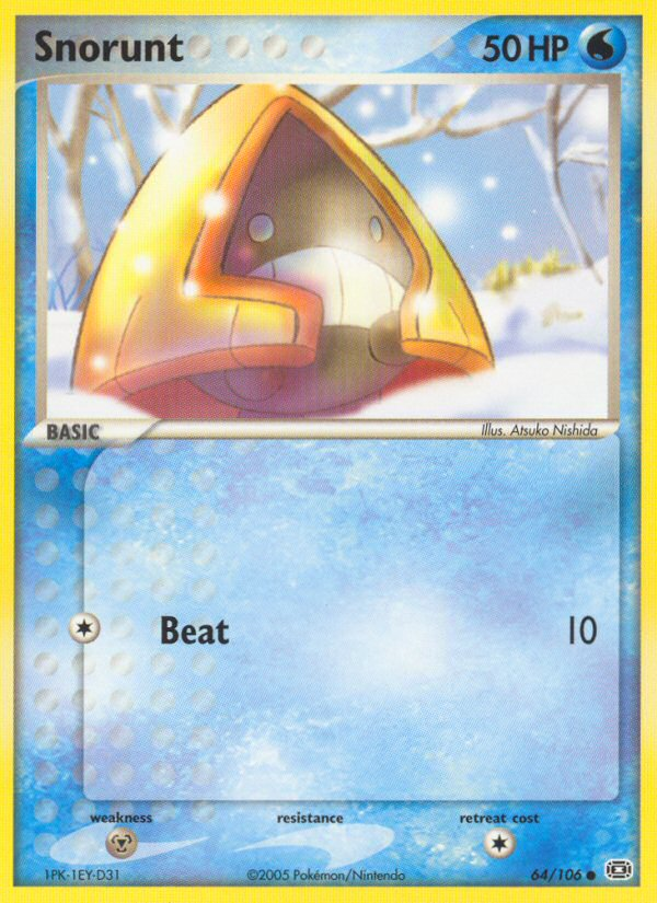 Snorunt (64/106) [EX: Emerald] | Exor Games Truro